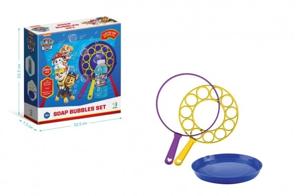 Ensemble de bulles avec figurines La Pat' Patrouille