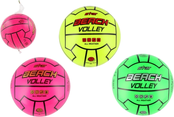 ballon de volley-ball de plage STAR 23 cm, couleurs néon