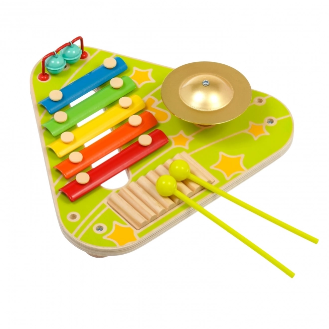 Lucy & Leo panneau musical - jouet musical multifonction en bois