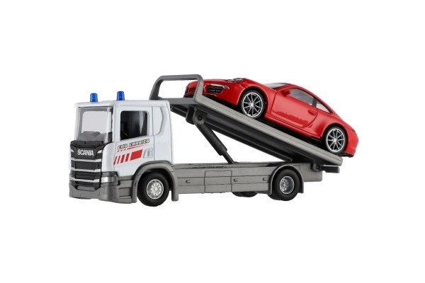 Welly Scania P320 dépanneuse et voiture