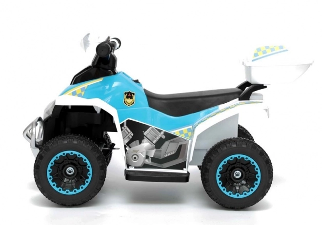 Quad Rechargable GTS1188-A Police Blanc