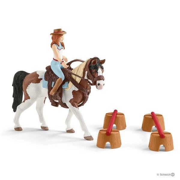 SCHLEICH Horse Club® 42441 Hannah et ensemble d'équitation western