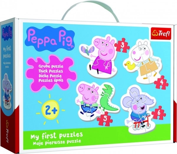 Puzzle pour bébé - Adorable Peppa Pig / Peppa Pig