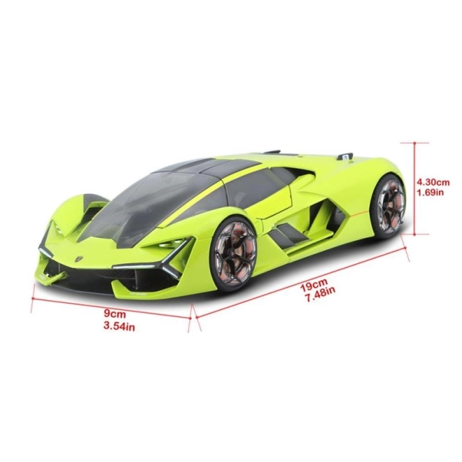 Bburago 1:24 Lamborghini Terzo Millenio Vert