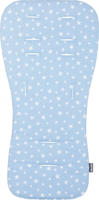 CHIPOLINO Coussin doux pour poussette Étoiles bleues