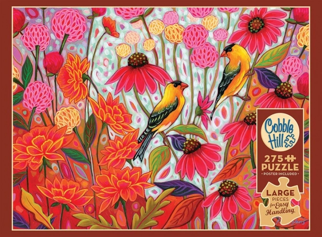 Puzzle Chardonnerets au printemps XL 275 pièces