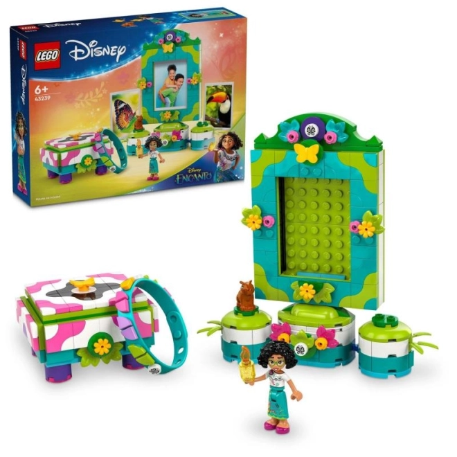 LEGO Disney Enchanté Encanto - Cadre photo et boîte à bijoux Mirabel