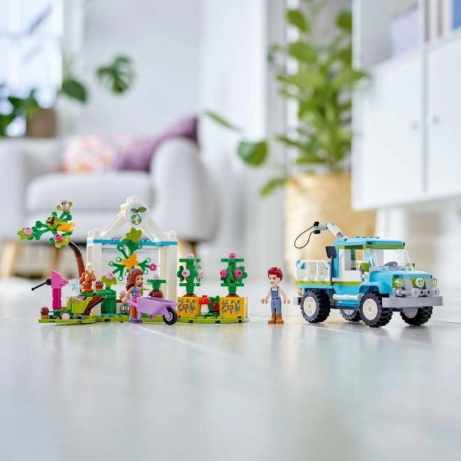 Voiture planteuse d'arbres LEGO Friends