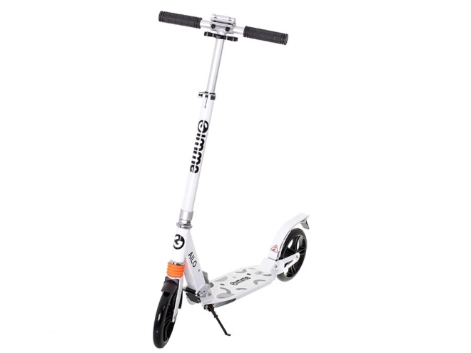 AILO trottinette pliable urbaine 200mm roues amortisseurs avant arrière GIMME – Blanc