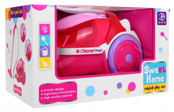 Aspirateur interactif pour enfants avec effets