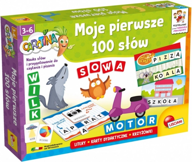 Coffret éducatif Carotina Mes 100 premiers mots