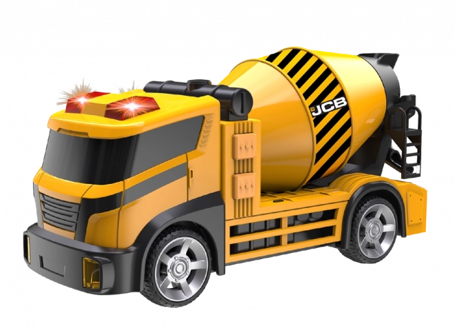 Mélangeur à ciment JCB pour enfants avec effets lumineux et sonores