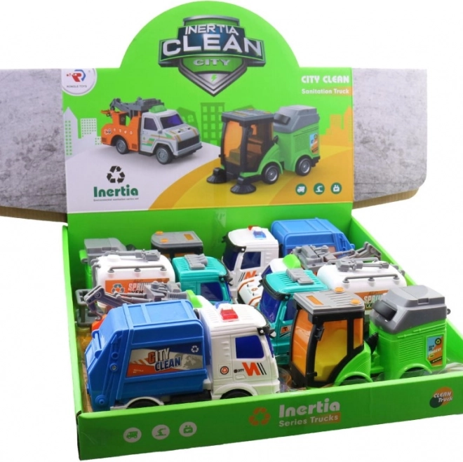 Voiture des Services Municipaux pour Enfants 16 cm