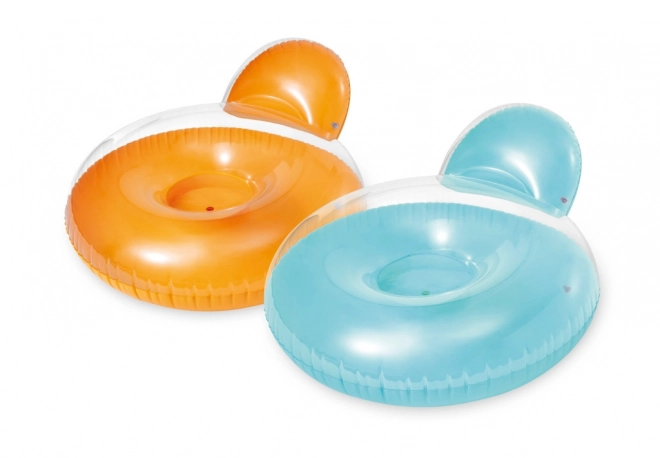 Matelas de piscine avec dossier
