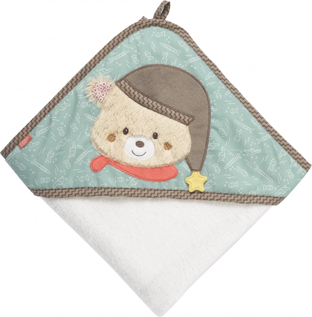 Serviette pour enfant à capuche Bruno