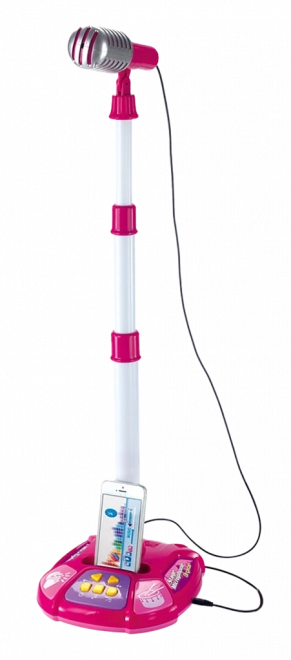Microphone sur pied pour enfants