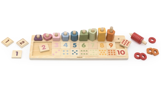 Compteur en bois et jouet de tri Montessori de PolarB