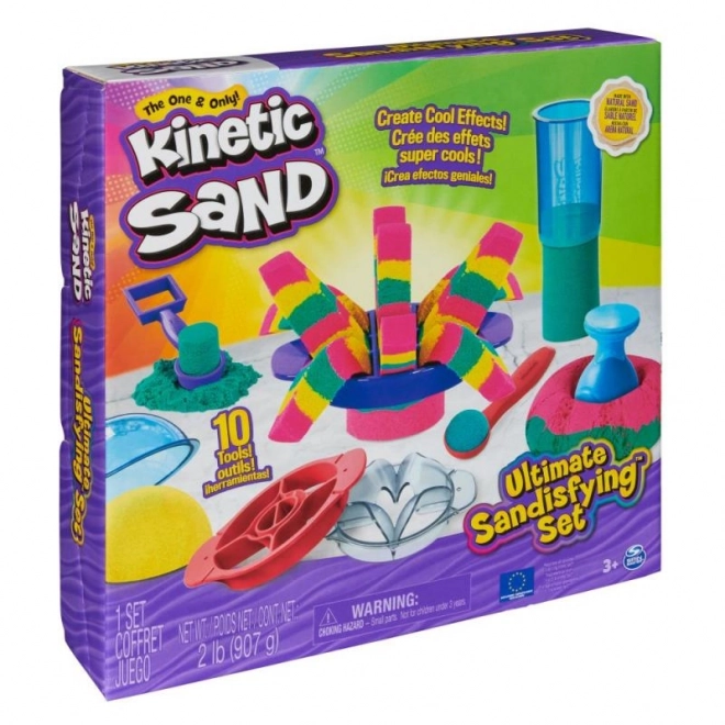 Sable cinétique jeu ultime avec outils