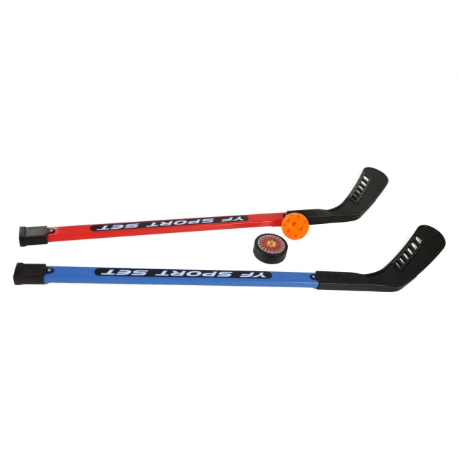Bâtons de hockey avec balle et palet