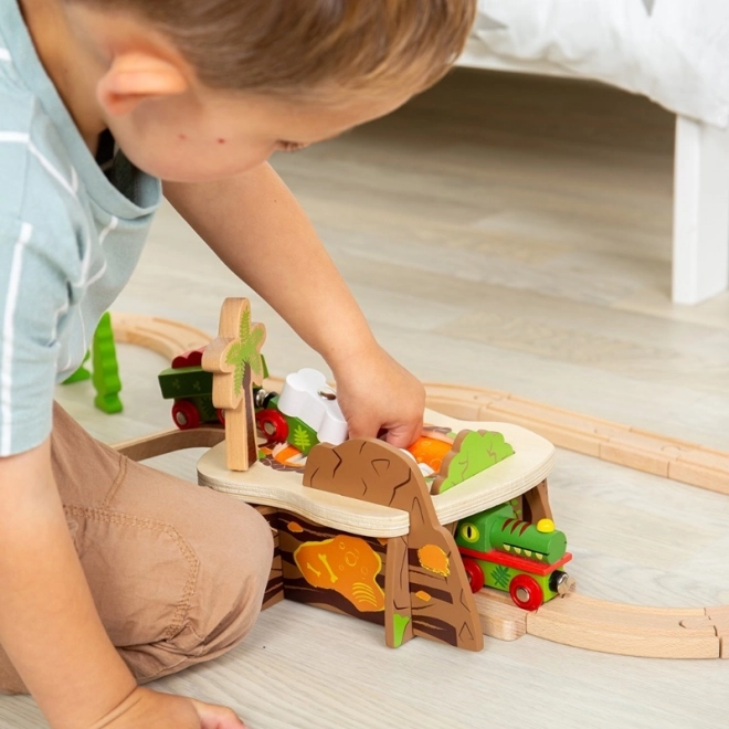 Tunnel de lave Bigjigs Rail