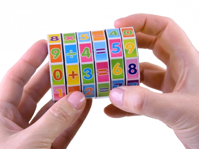 Cylindre mathématique pour apprendre les chiffres