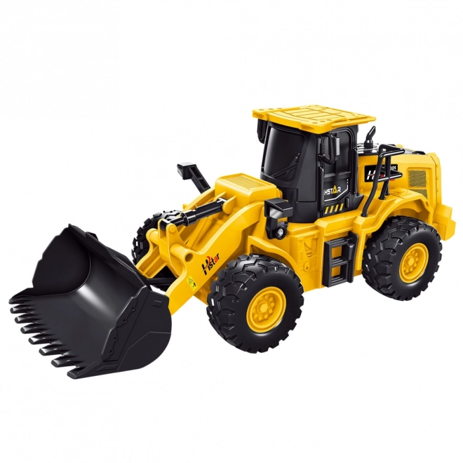 Bulldozer RC télécommandé jaune