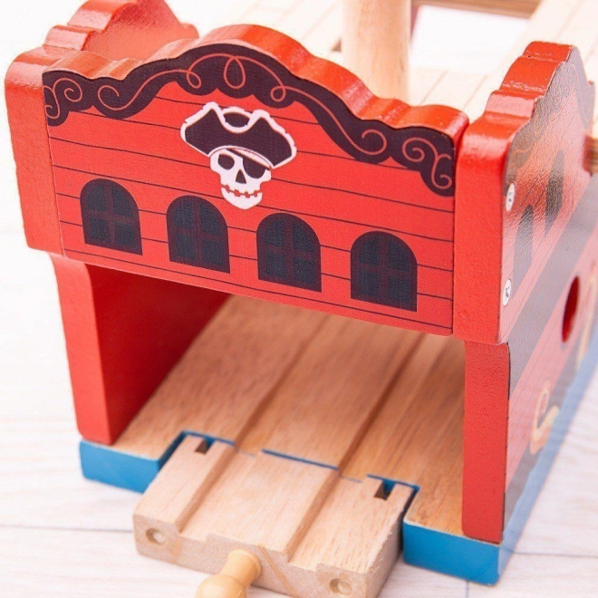 Galère Pirate Bigjigs Rail
