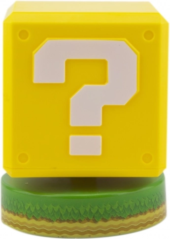 Lampe iconique lumineuse Super Mario – Bloc « ? »