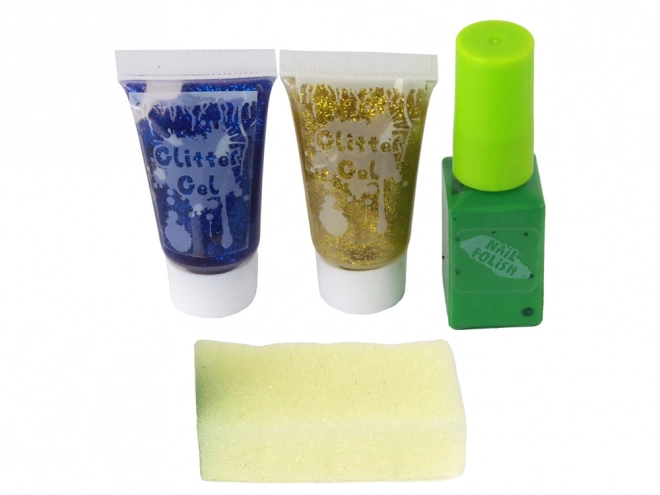 Ensemble de peintures pour le visage et les ongles pour enfants