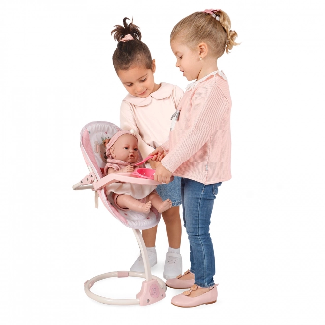 Chaise haute et balançoire multifonctionnelle 3 en 1 pour poupées Koala