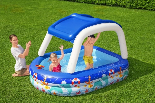 Bestway piscine avec toit et volant