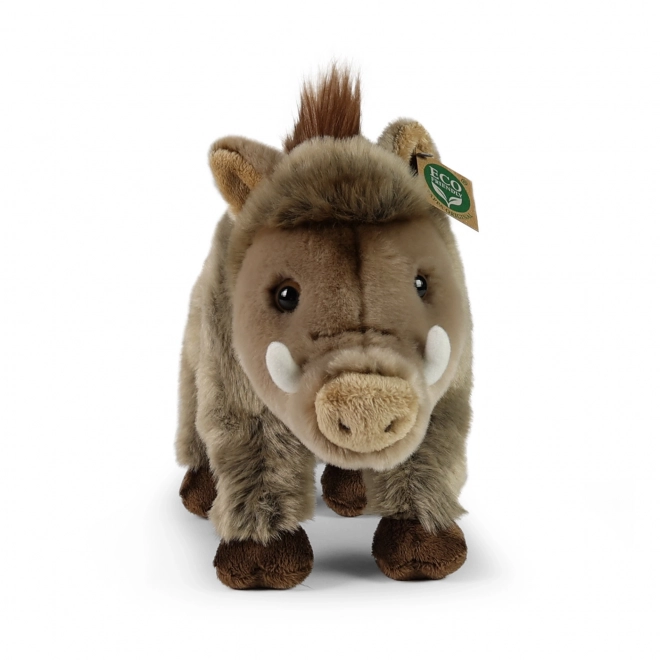 Sanglier en peluche debout 30 cm ÉCOLOGIQUE