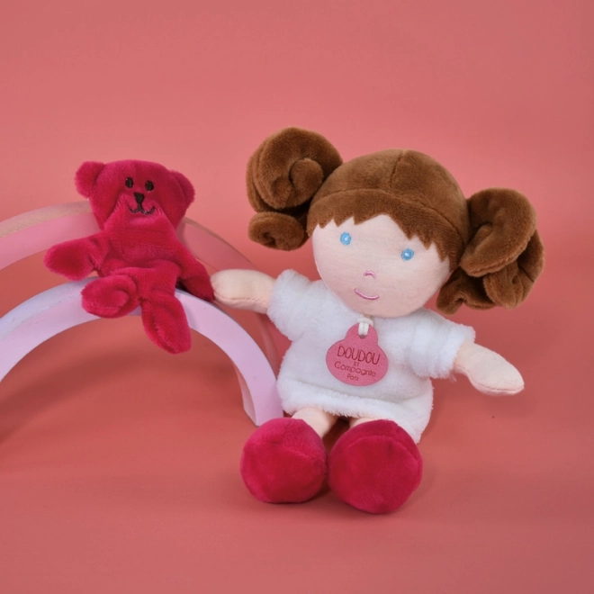 Poupée Miss Blanche de Doudou Jolijou 21 cm
