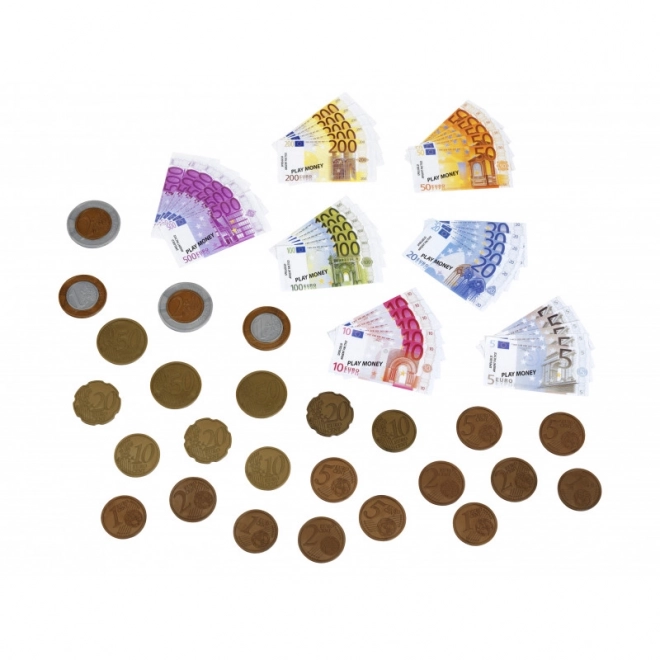 Billets et pièces en euro