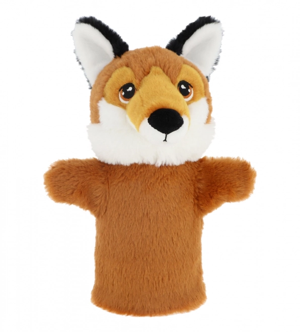 Keel Toys SE3077-4 Keeleco Renard - marionnette à main éco en peluche 27 cm