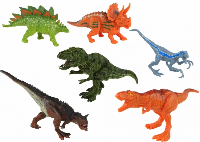 Set de véhicules Grand hélicoptère Dinosaures 8 pcs.