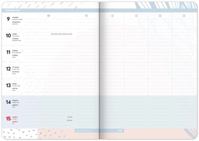 NOTIQUE Agenda Familiale – l'assistant de tous les parents 2025, 15 x 21 cm