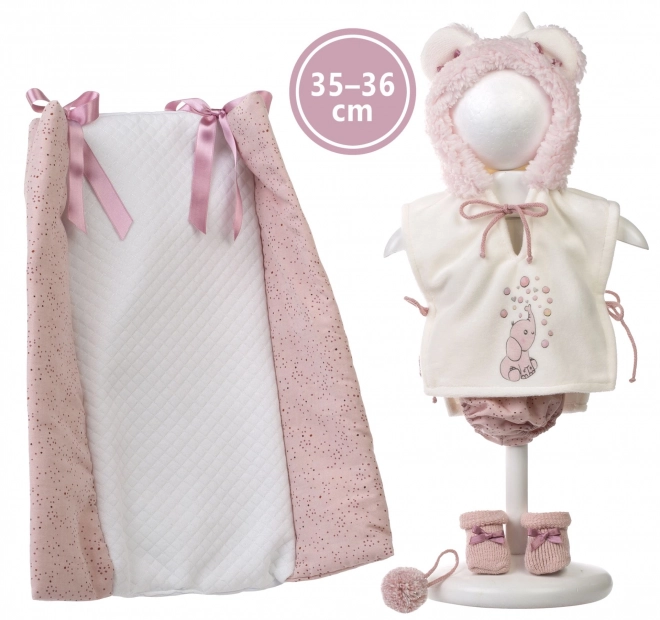 Llorens M635-44 ensemble pour poupée bébé NEW BORN taille 35-36 cm