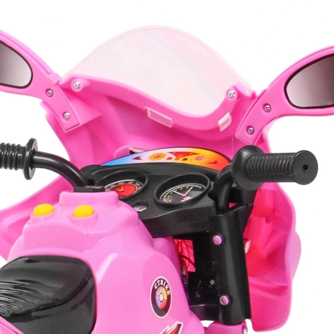 Tricycle BJX-088 moto électrique + sons + lumières – Rose
