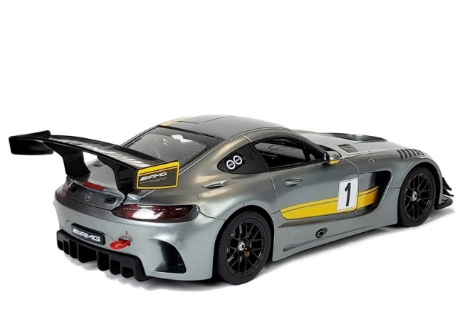 Voiture R/C Mercedes-AMG GT3 Rastar 1:14 gris avec télécommande