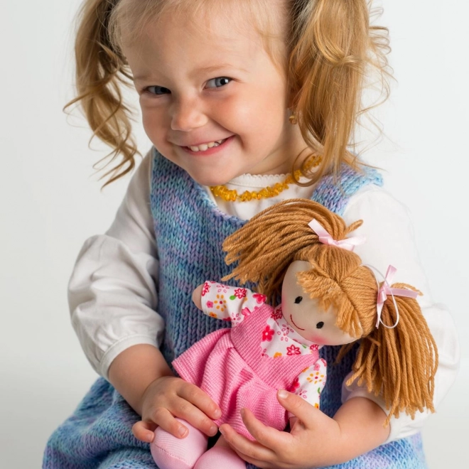 Poupée en peluche Ani0dka 20 cm, parlant slovaque