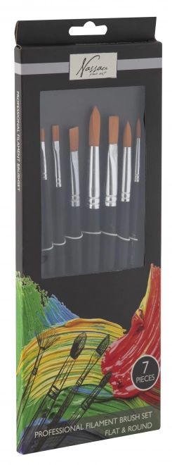 Ensemble de pinceaux 7 pièces