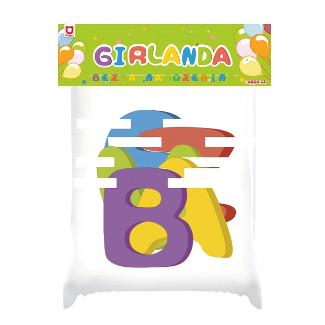 Guirlande en papier Joyeuse Anniversaire
