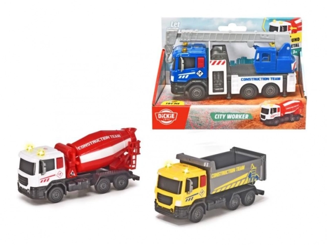 Camion de construction City Worker 17 cm