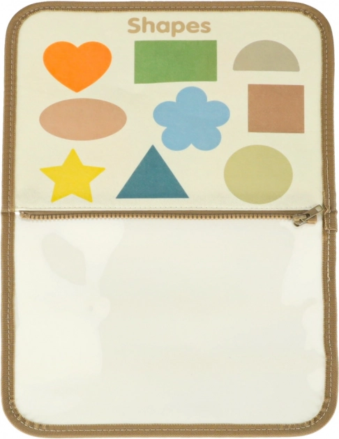 Valise sensorielle Montessori avec dinosaures