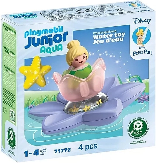 Ensemble avec figurine JUNIOR & Disney : Clochette et fleur flottante magique