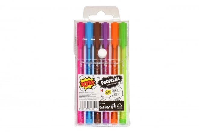 Ensemble de stylos colorés TOTO