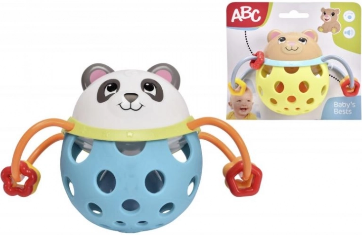 Hochet ourson ou panda 10 cm