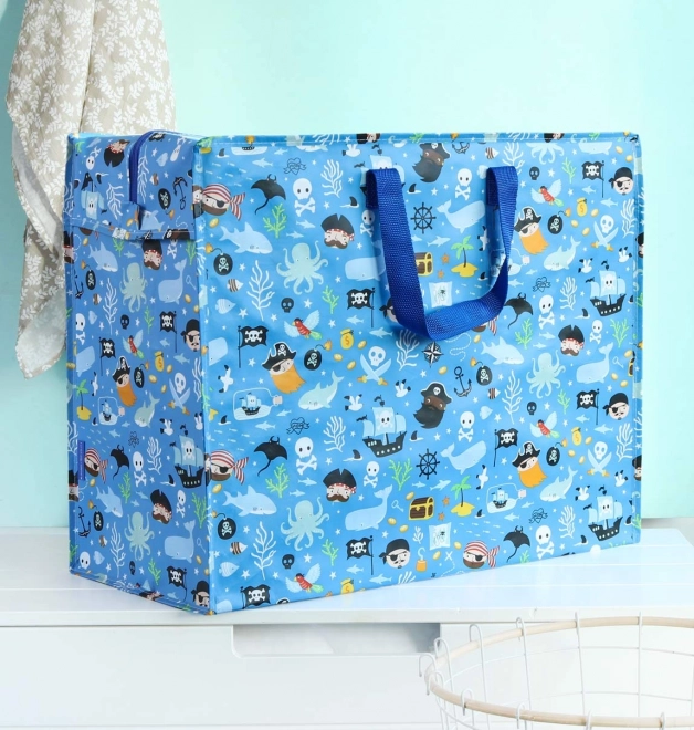 A Little Lovely Company - Grand sac de rangement XL pirates