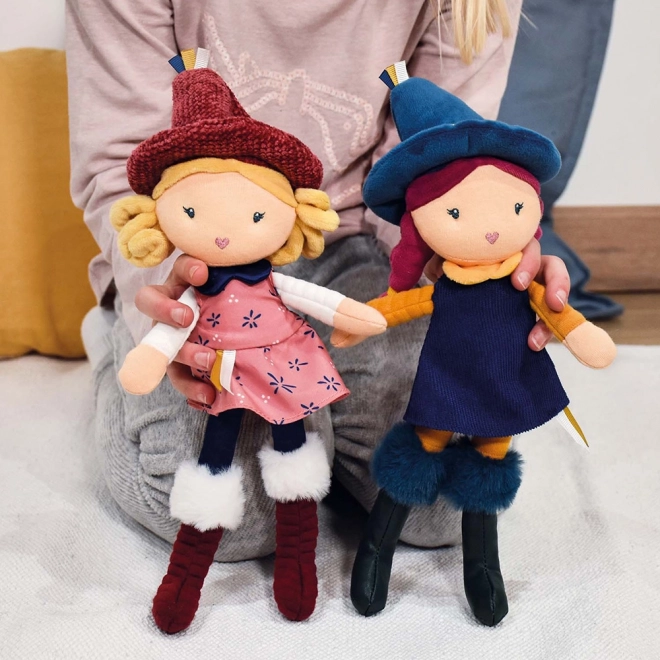 Doudou Jolijou Poupées Tissu Sorcière 24 cm